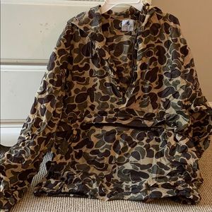 Southern Proper Baggable Camo Windbreaker